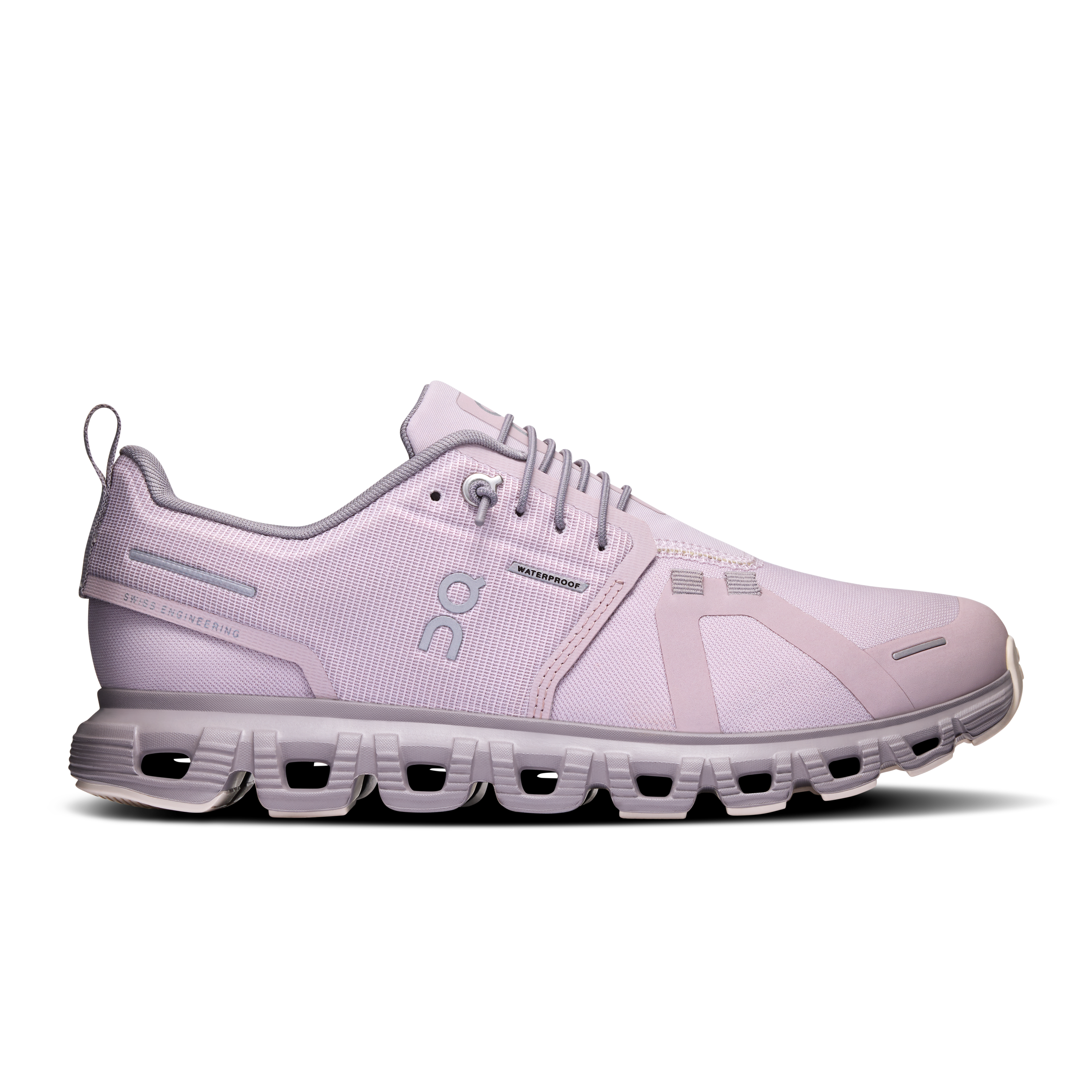 On Women's Cloud 6 Waterproof Shoe - Mauve | Zinc – Trailful