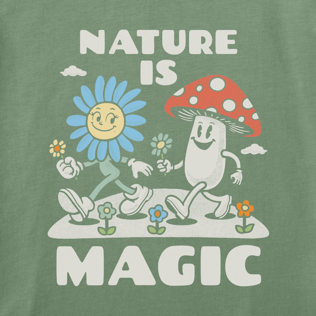 Kids Nature is Magic Short Sleeve Crusher Tee - Life is Good