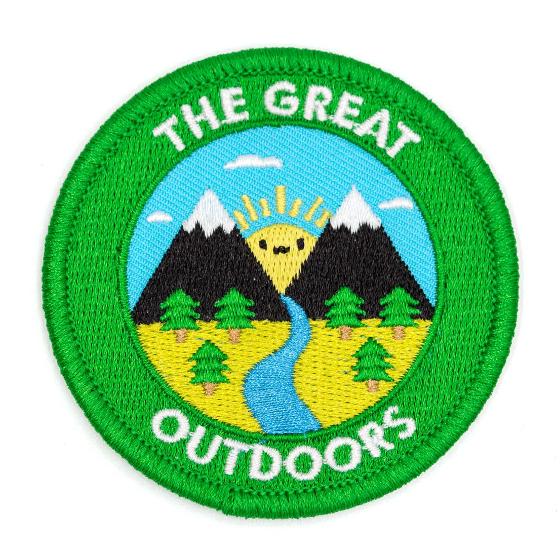 The Great Outdoors Iron-On Embroidered Patch