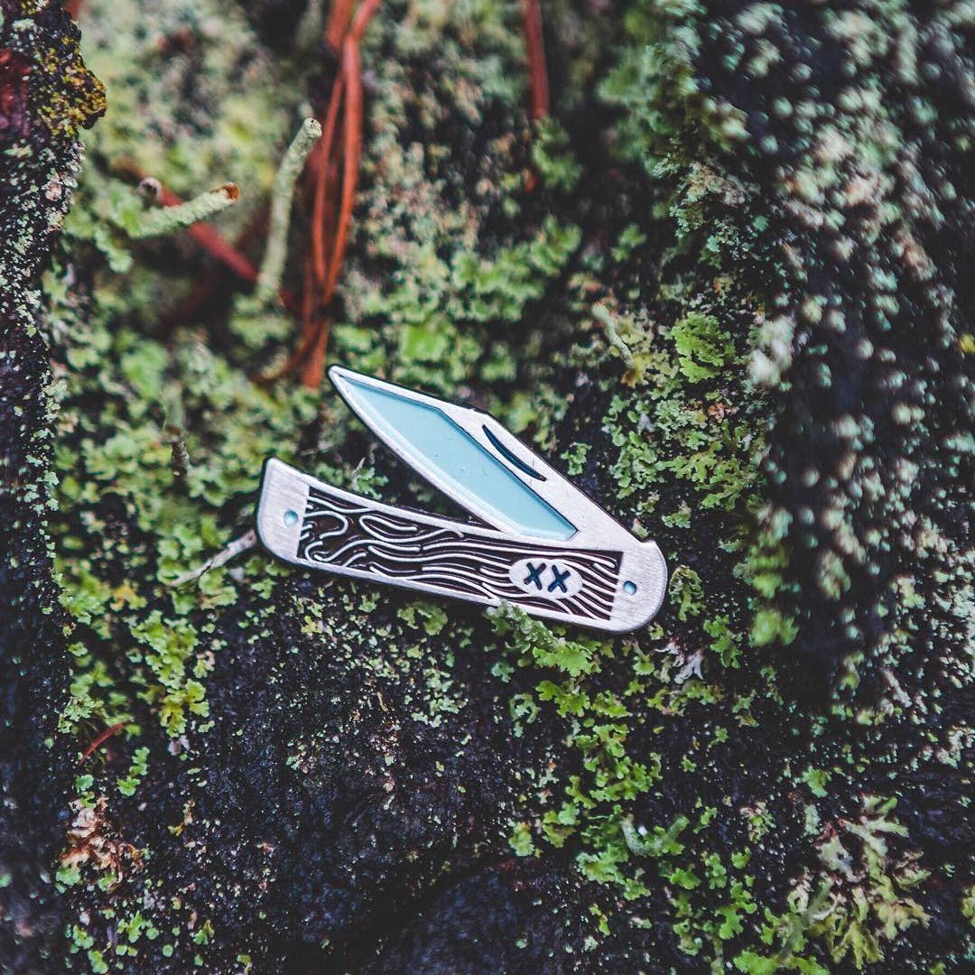Lost Lust Supply Pocket Knife Enamel Pin