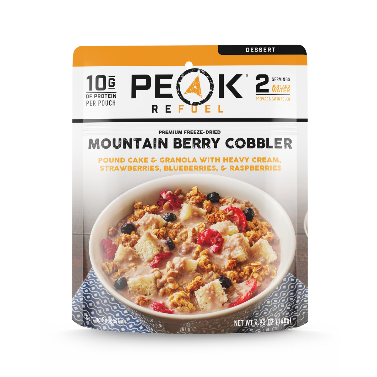 Peak Refuel Mountain Berry Cobbler