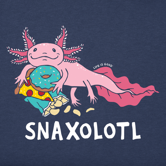 Kids Snaxolotl Crusher Tee - Life is Good