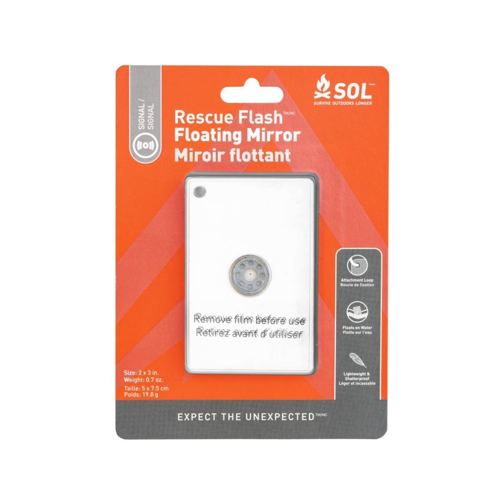 SOL Rescue Flash Signal Mirror