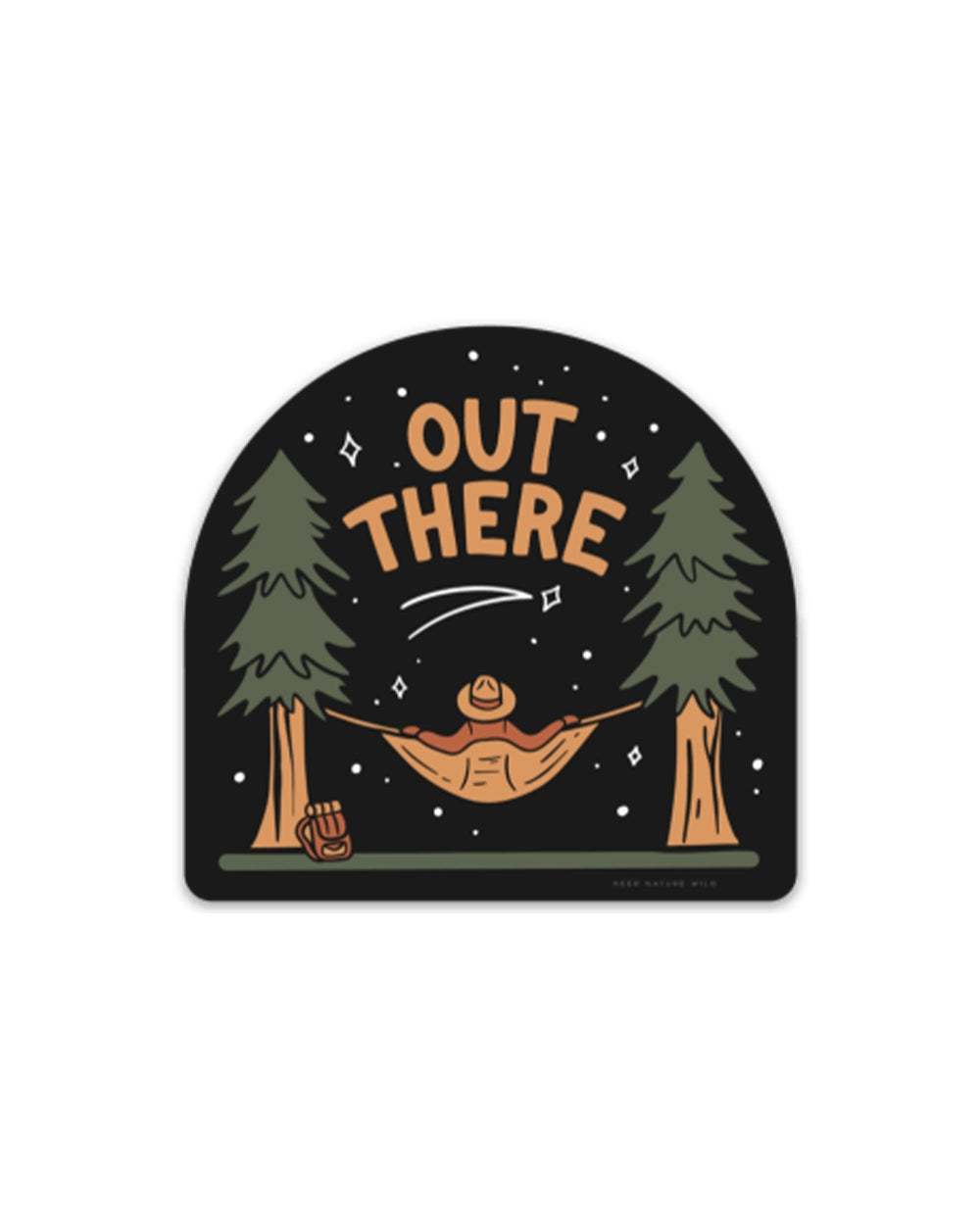 Out There Sticker