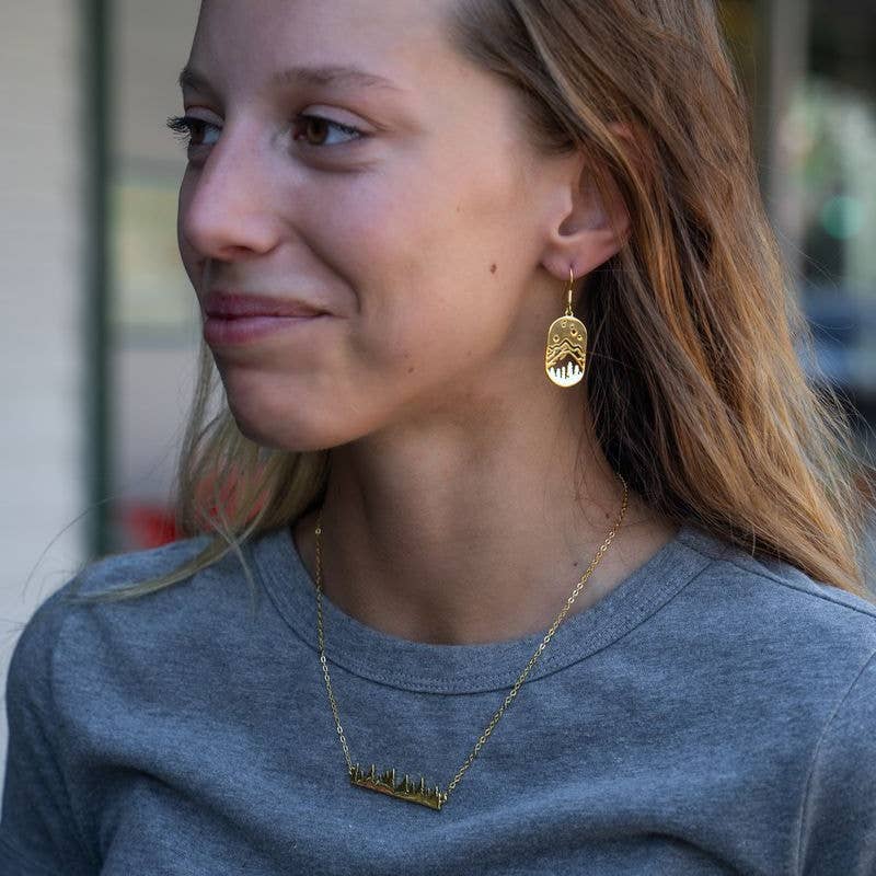 Starry Night Earrings - Gold