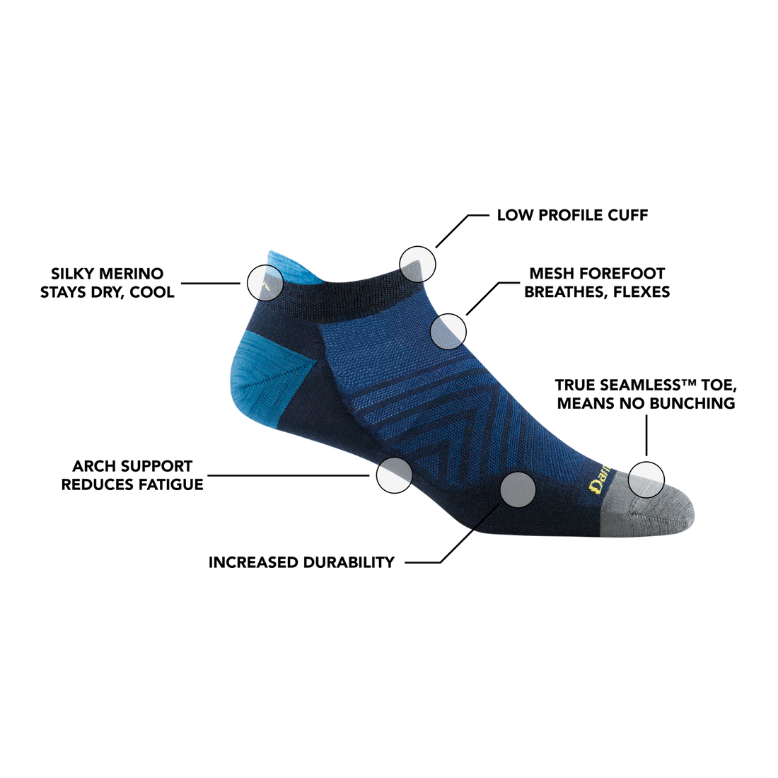 Darn Tough Socks - 1033 - Men&