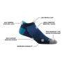 Darn Tough Socks - 1033 - Men's Run No Show Tab No Cushion Ultra-Lightweight Running Sock