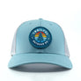 Trailful Southern Pine Trucker Hat - Smoke Blue / Aluminum