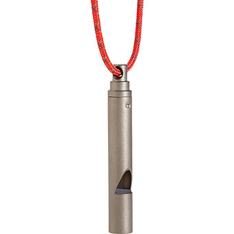 Vargo Titanium Emergency Whistle