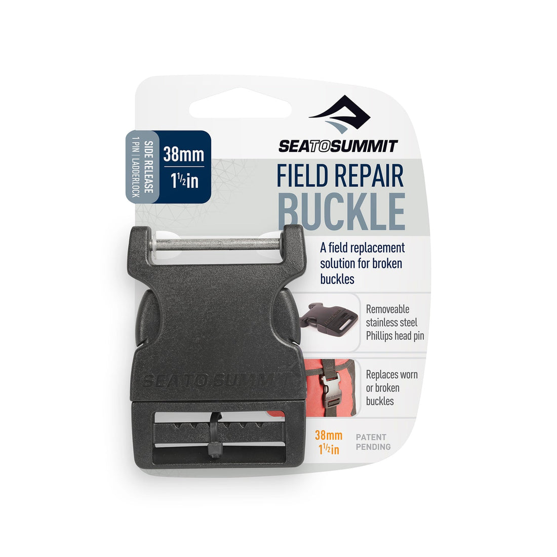 Sea To Summit One-Pin Side Release Field Repair Buckle