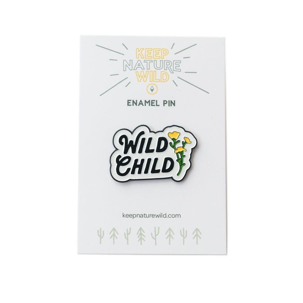 Wild Child Enamel Pin