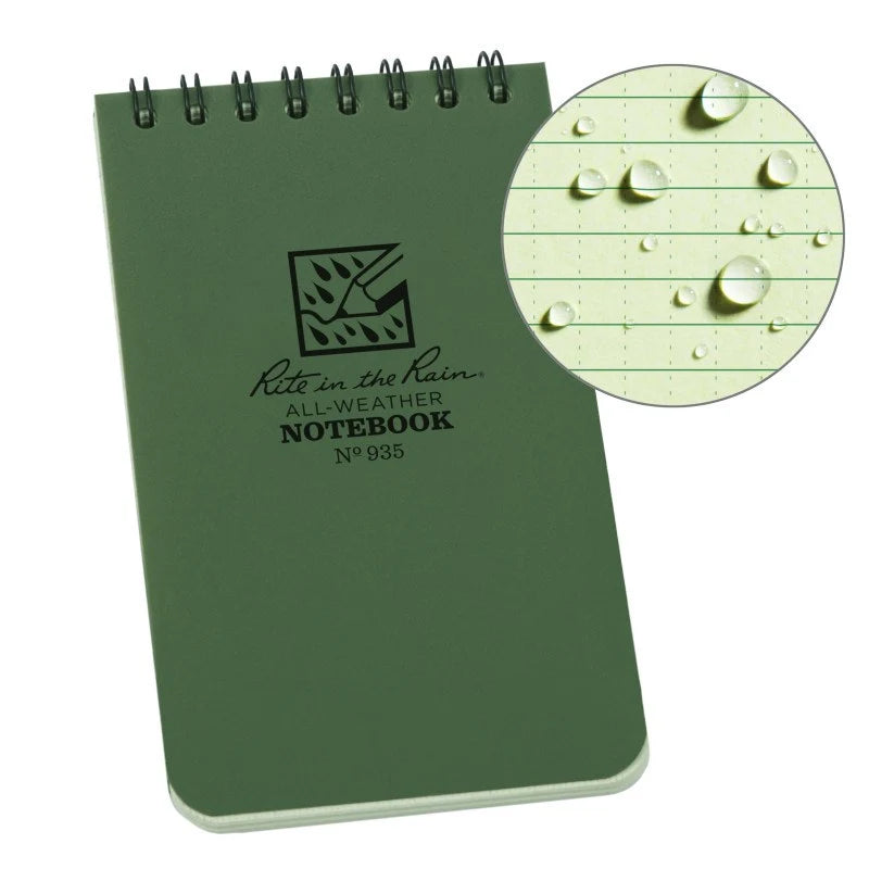 Rite in the Rain Top Spiral All-Weather Notebook