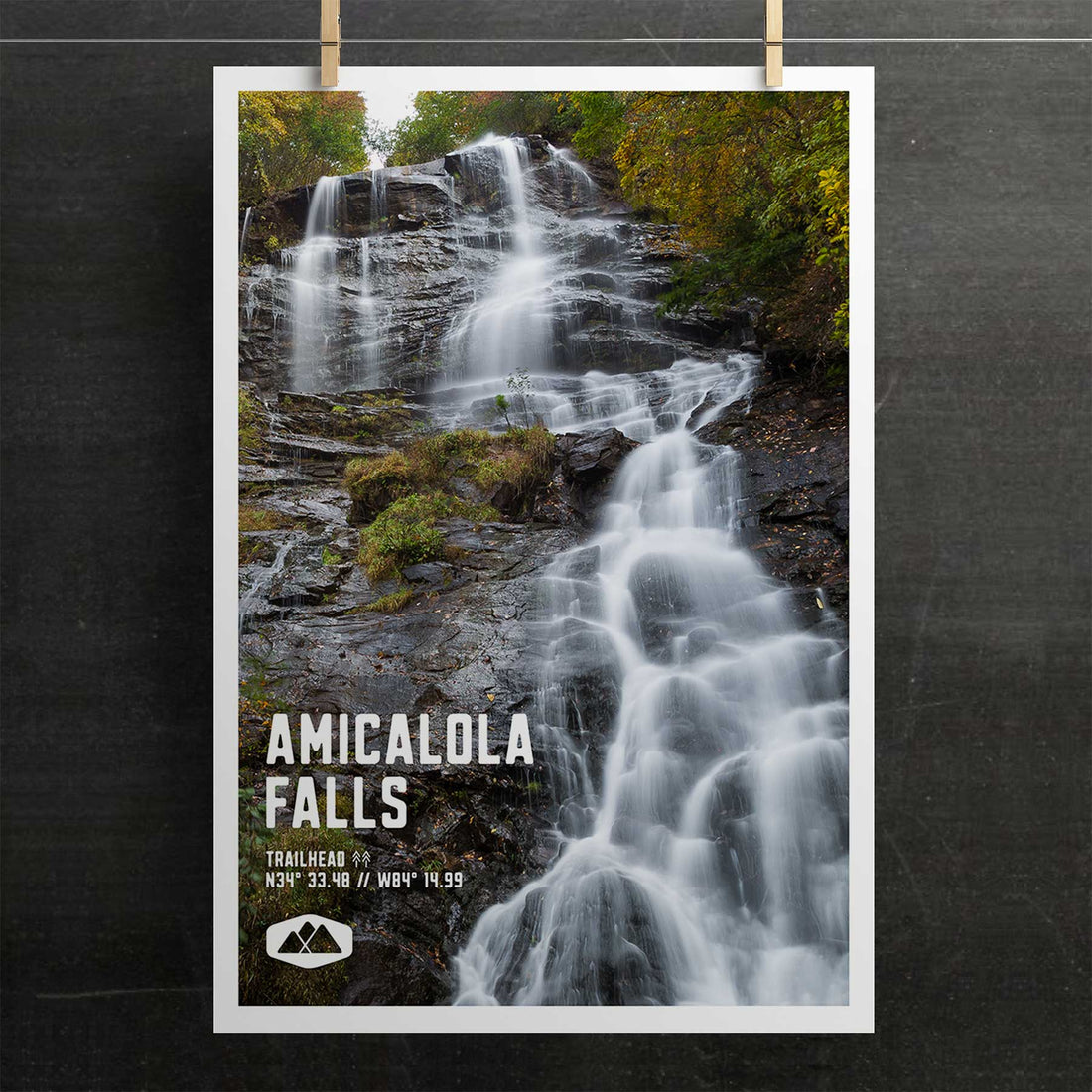 Amicalola Falls Poster