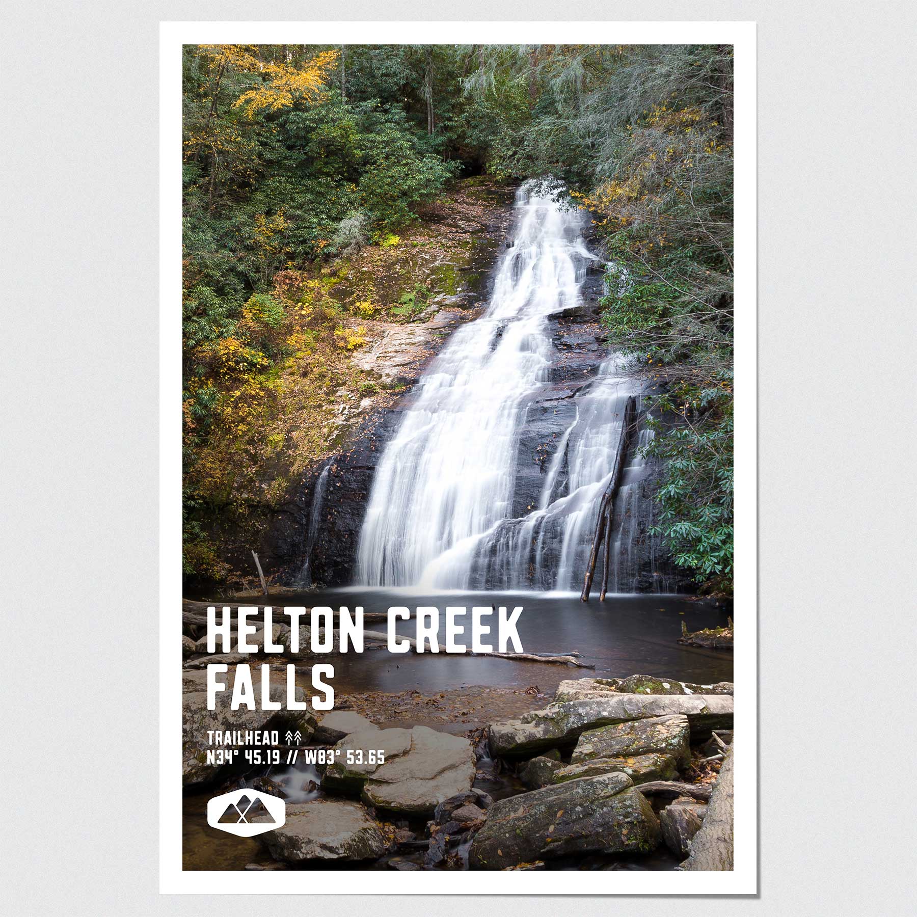 Helton Creek Falls Poster