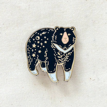 Moon Bear Enamel Pin