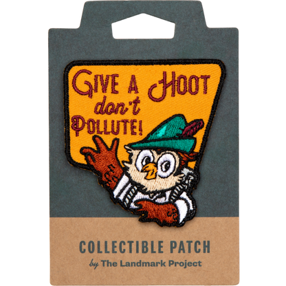 The Landmark Project Give a Hoot Patch