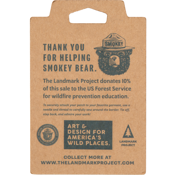 The Landmark Project Protect Our Forests Embroidered Patch