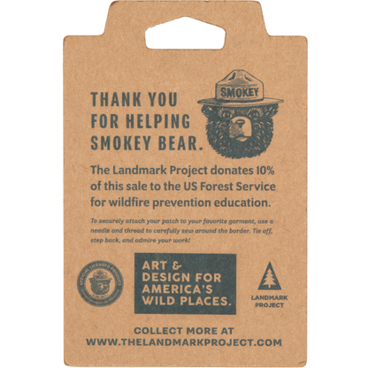 The Landmark Project Protect Our Forests Embroidered Patch