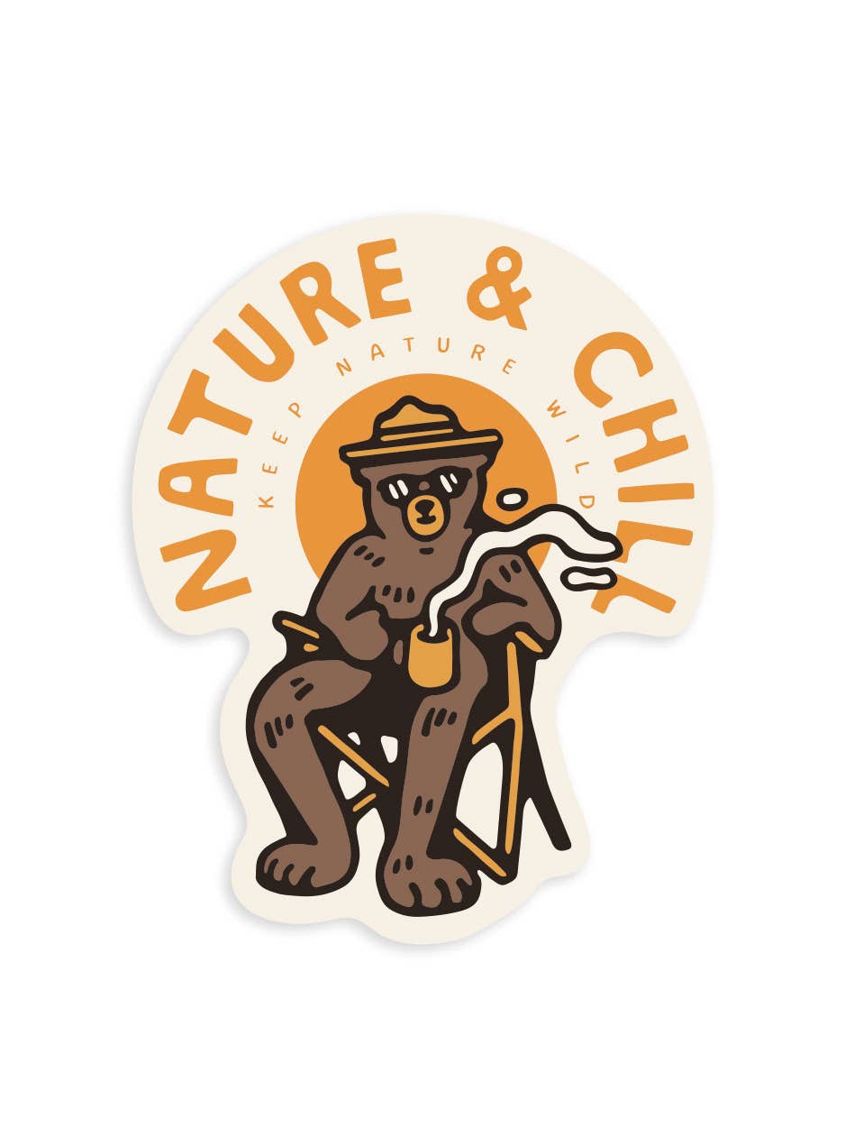 Nature and Chill Sticker