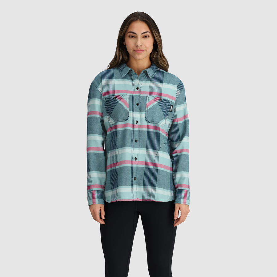 Outdoor Research Women's Feedback Flannel Twill Shirt