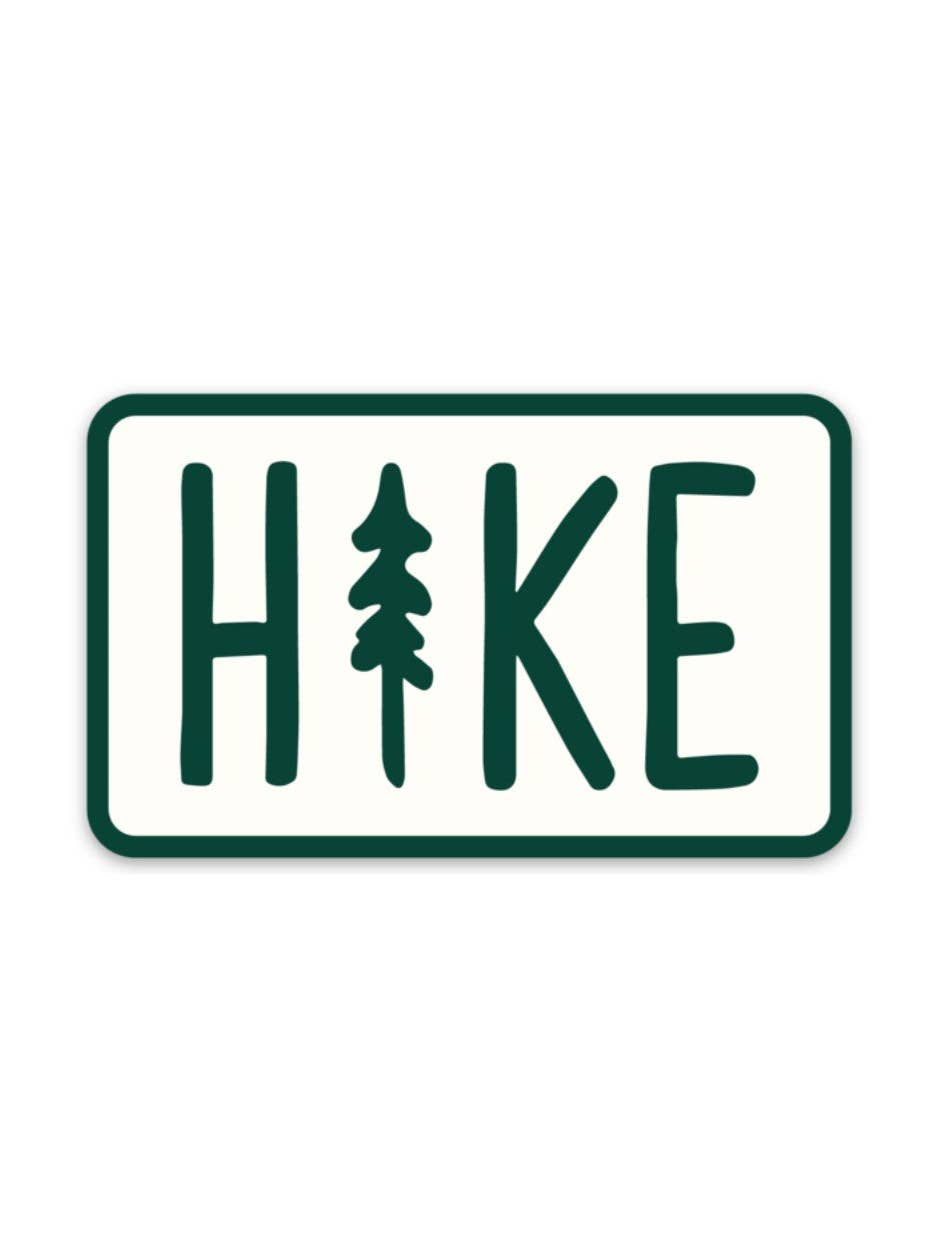 Hike Pine Sticker
