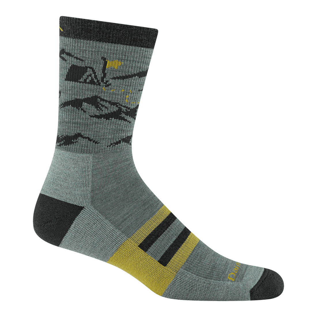 Darn Tough Socks - 5021 - Men’s Hike Hike Hut Micro Crew Midweight Hiking Socks