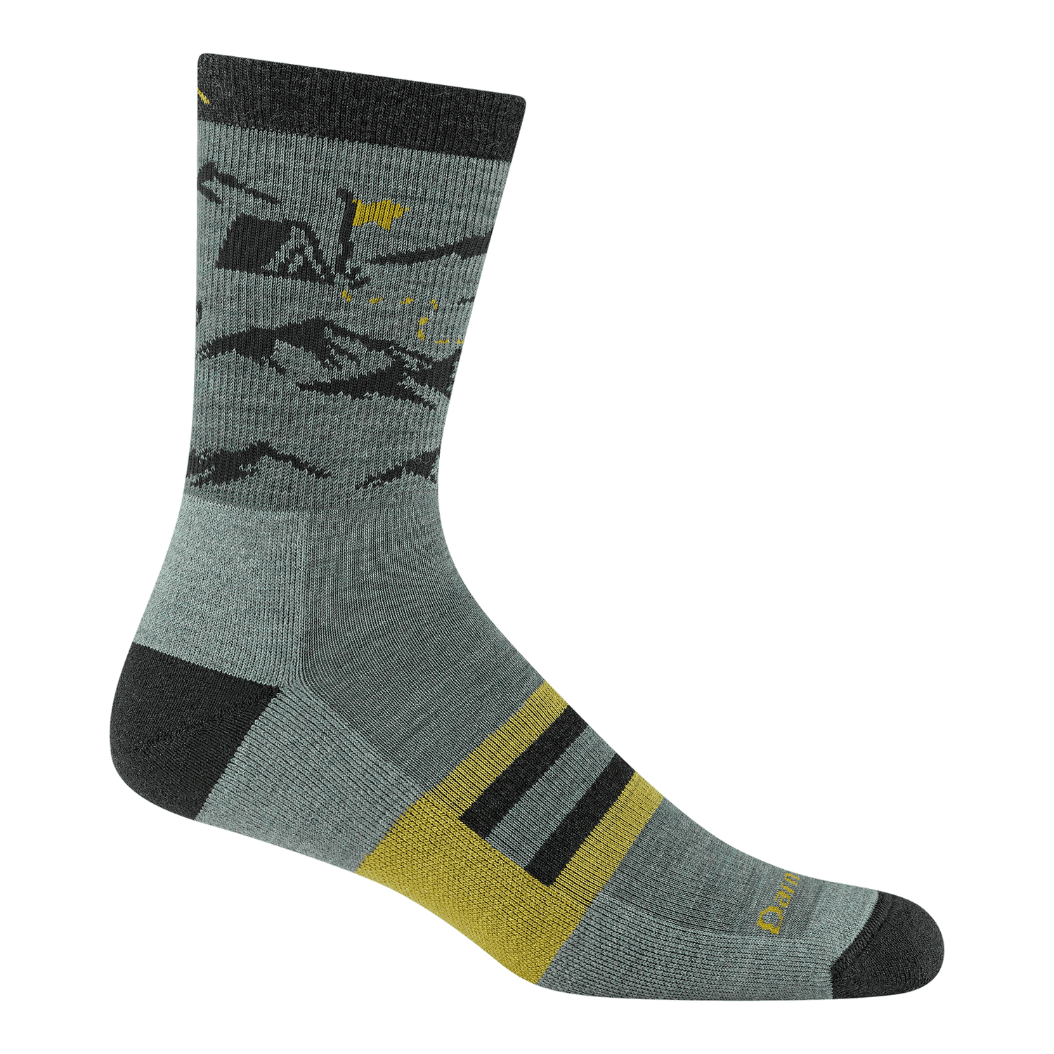Darn Tough Socks - 5021 - Men’s Hike Hike Hut Micro Crew Midweight Hiking Socks