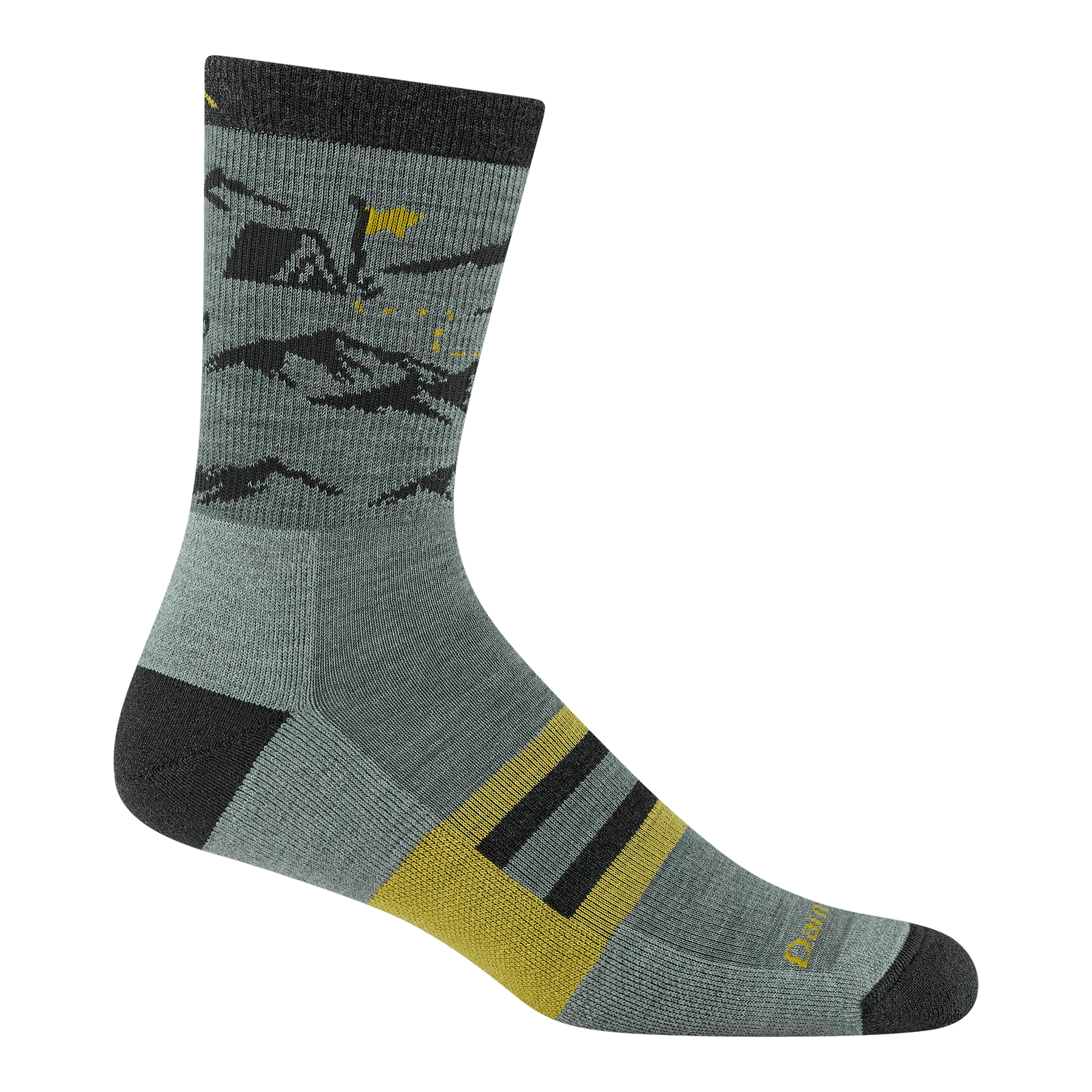 Darn Tough Socks - 5021 - Men’s Hike Hike Hut Micro Crew Midweight Hiking Socks