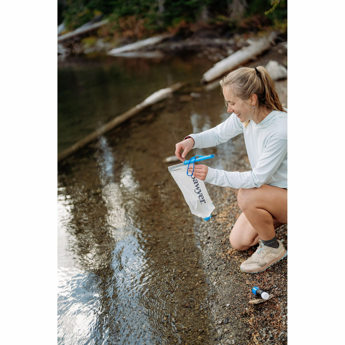 Sawyer Squeeze Water Filter System with CNOC 2 Liter Bladder