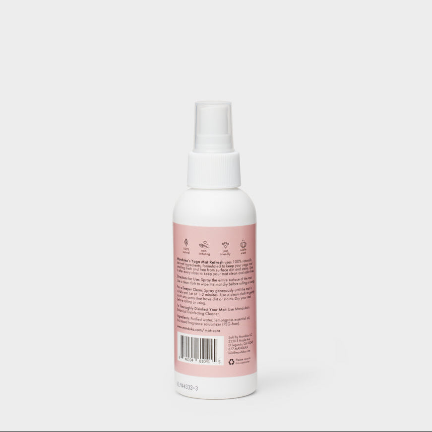 Manduka Yoga Mat Wash & Refresh Spray