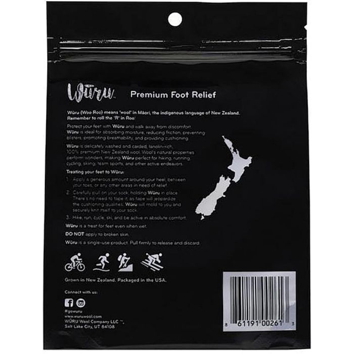 Wuru WURU Blister Prevention Wool – Trailful Outdoor Co.
