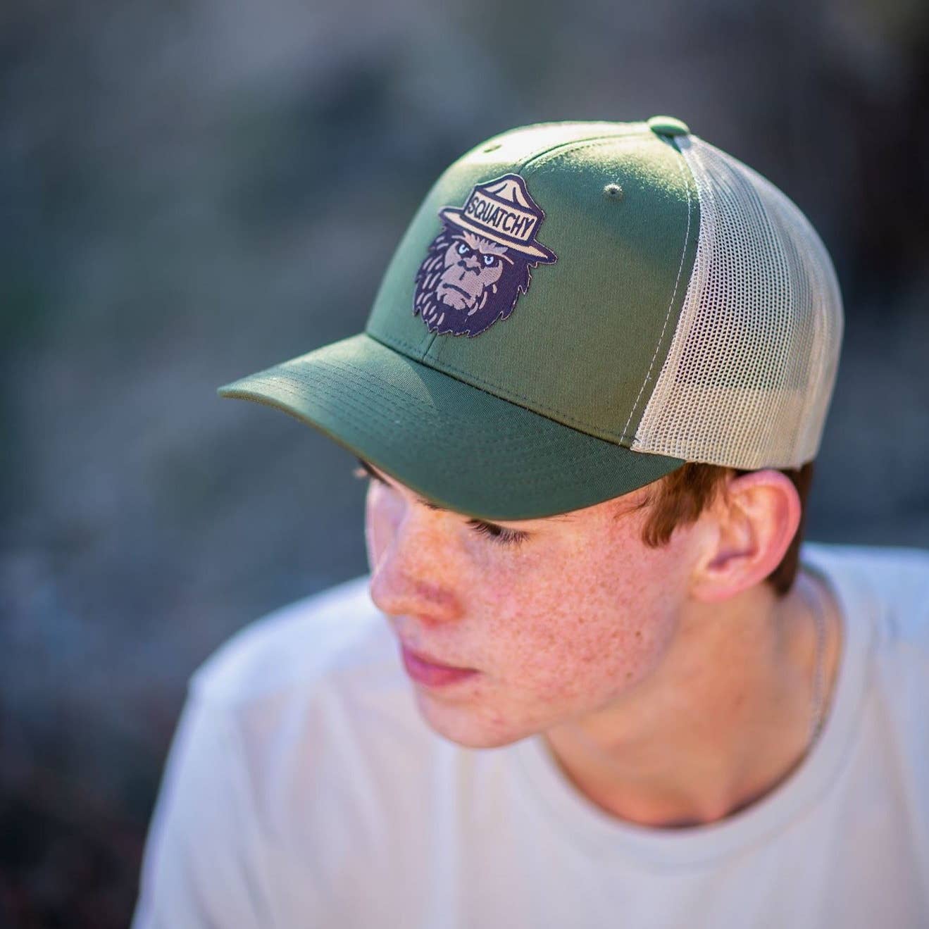 Squatchy Trucker Hat | Snapback Cap