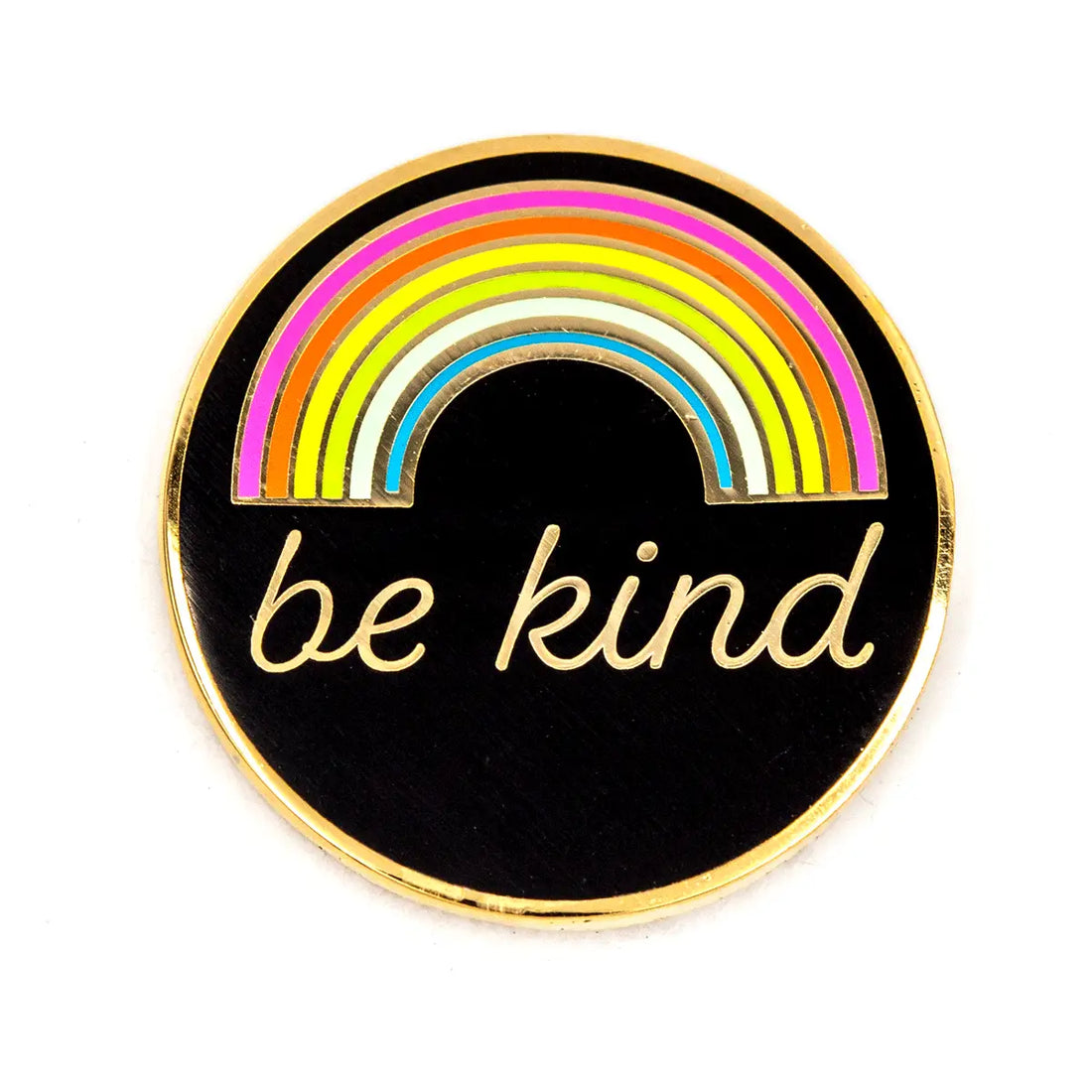 Be Kind Rainbow Enamel Pin