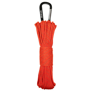 Paracord, 100 ft. with mini carabiner reflective