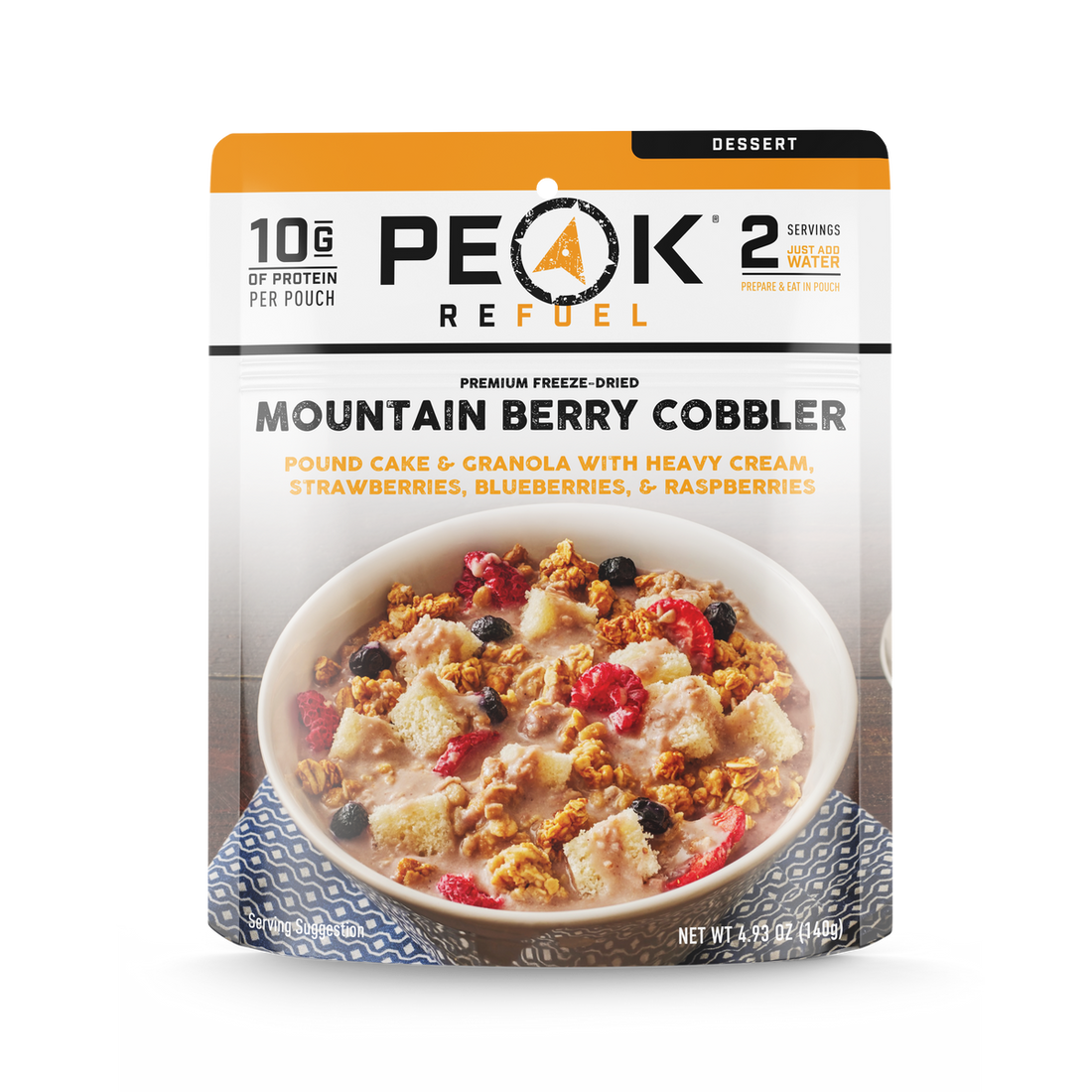 Peak Refuel Mountain Berry Cobbler