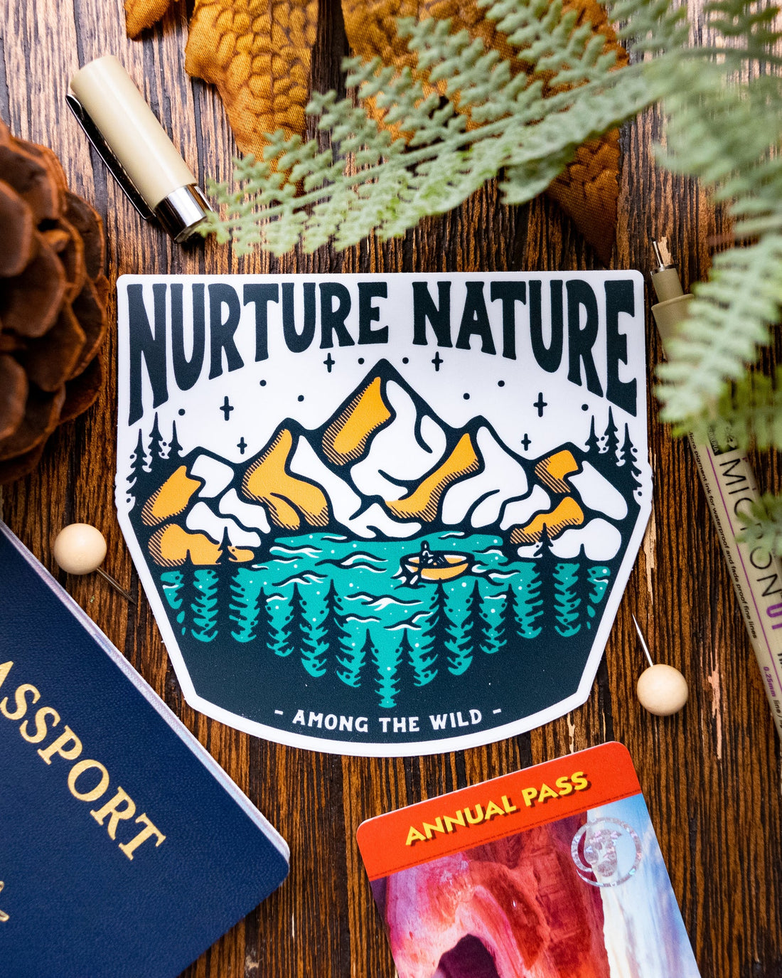 Nurture Nature Sticker