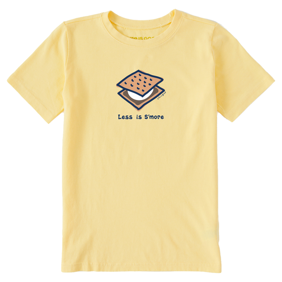 Kids Less is Smore Crusher Tee - Life is Good
