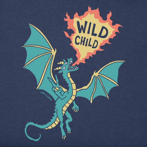 Kids Wild Child Dragon Crusher Tee - Life is Good