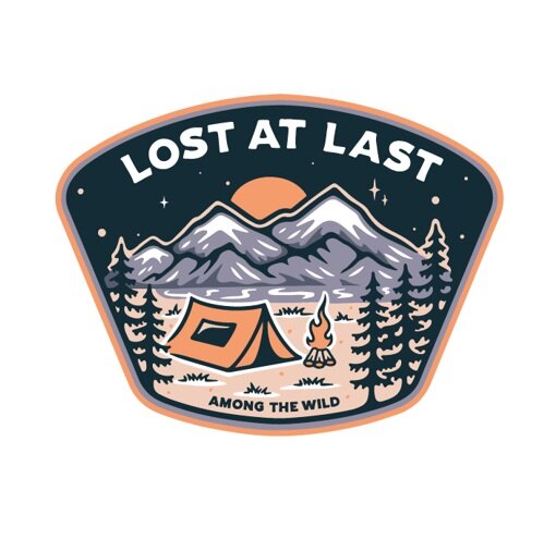 Lost At Last Sticker