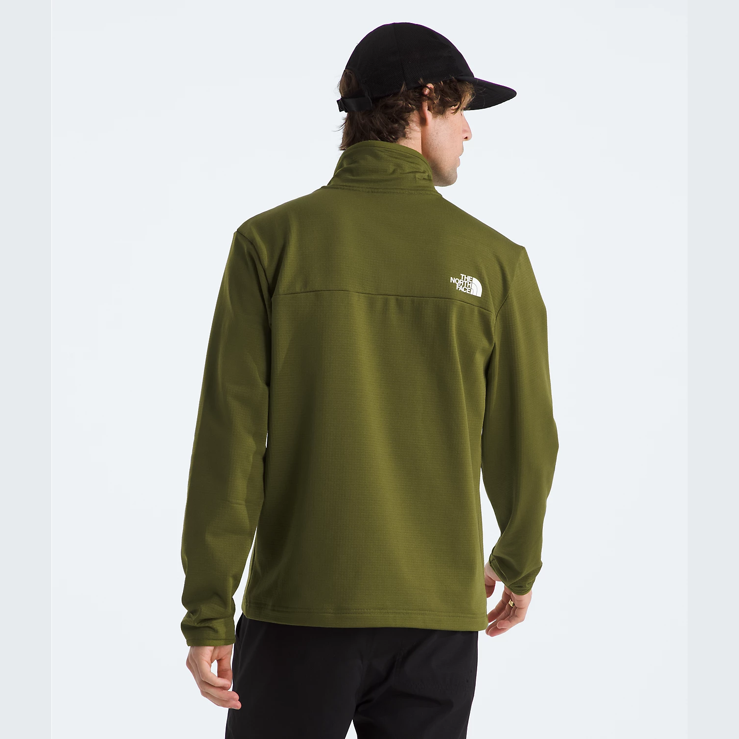 The North Face Men’s Cedar Trail Grid Fleece ¼-Zip