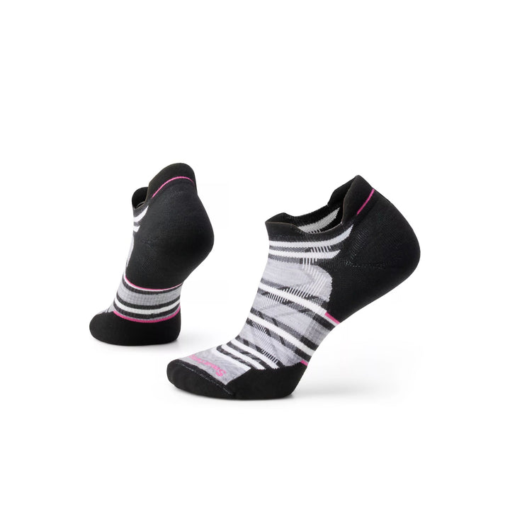 Smartwool Women's Run Targeted Cushion Stripe Low Ankle Socks - SW001672