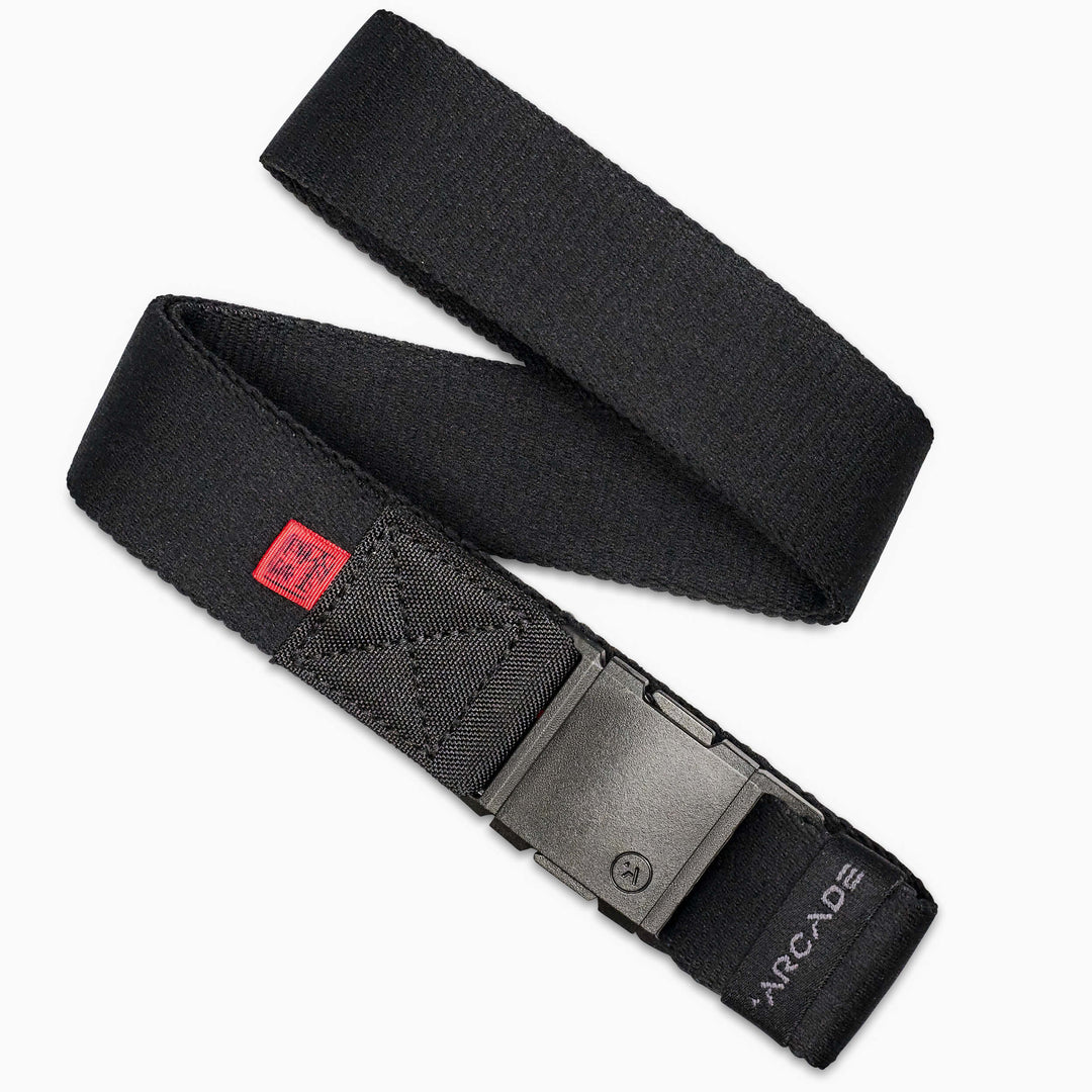 Arcade Adventure Belt - Ridge Jimmy Chin - Black/Red