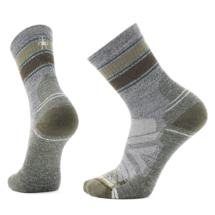 Smartwool - SW001609 - Hike Light Cushion Striped Mid Crew Socks
