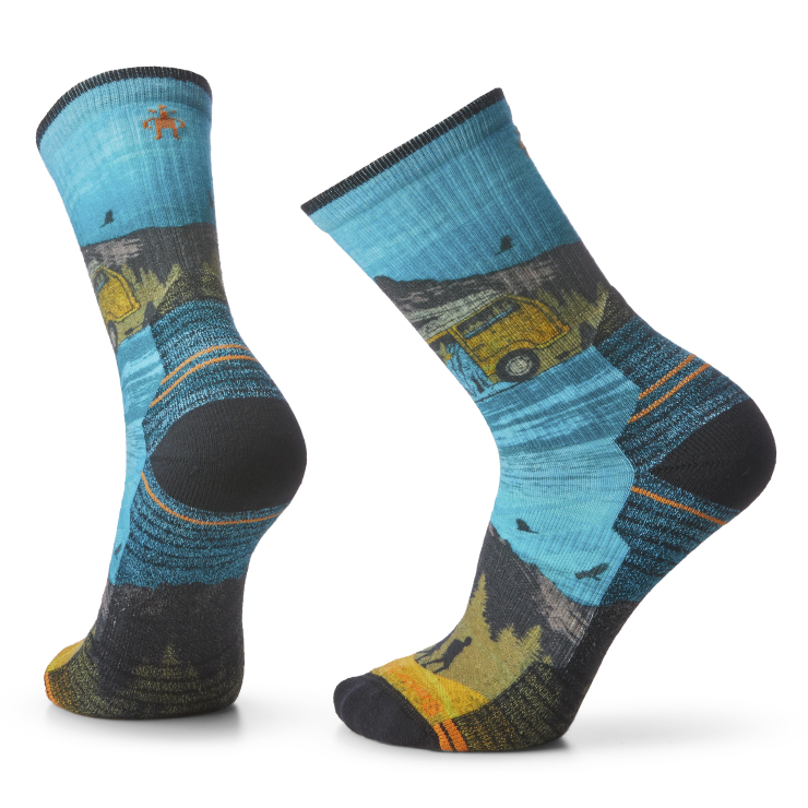 Smartwool - SW001987 - Hike Great Excursion Print Crew Socks