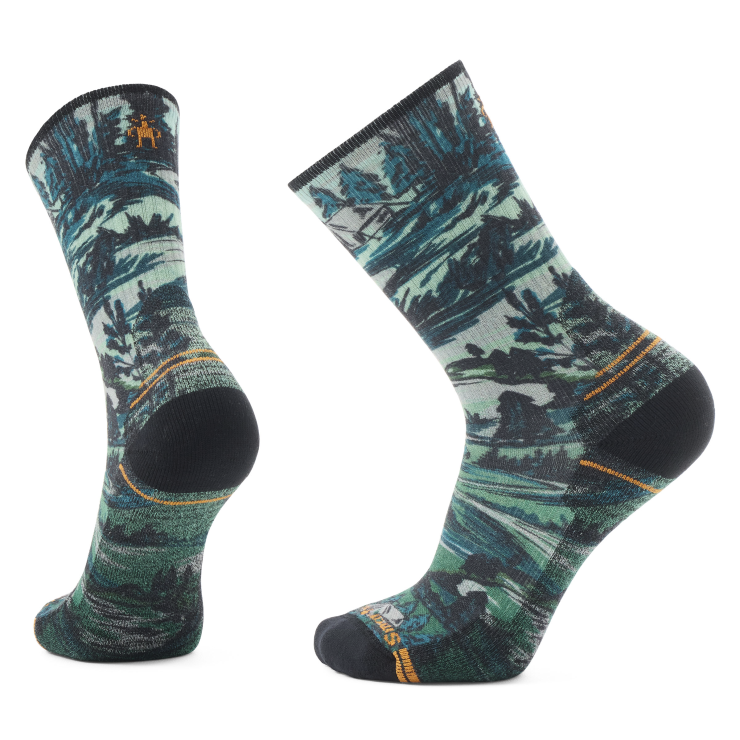 Smartwool - SW002478 - Hike Campground Print Crew Socks