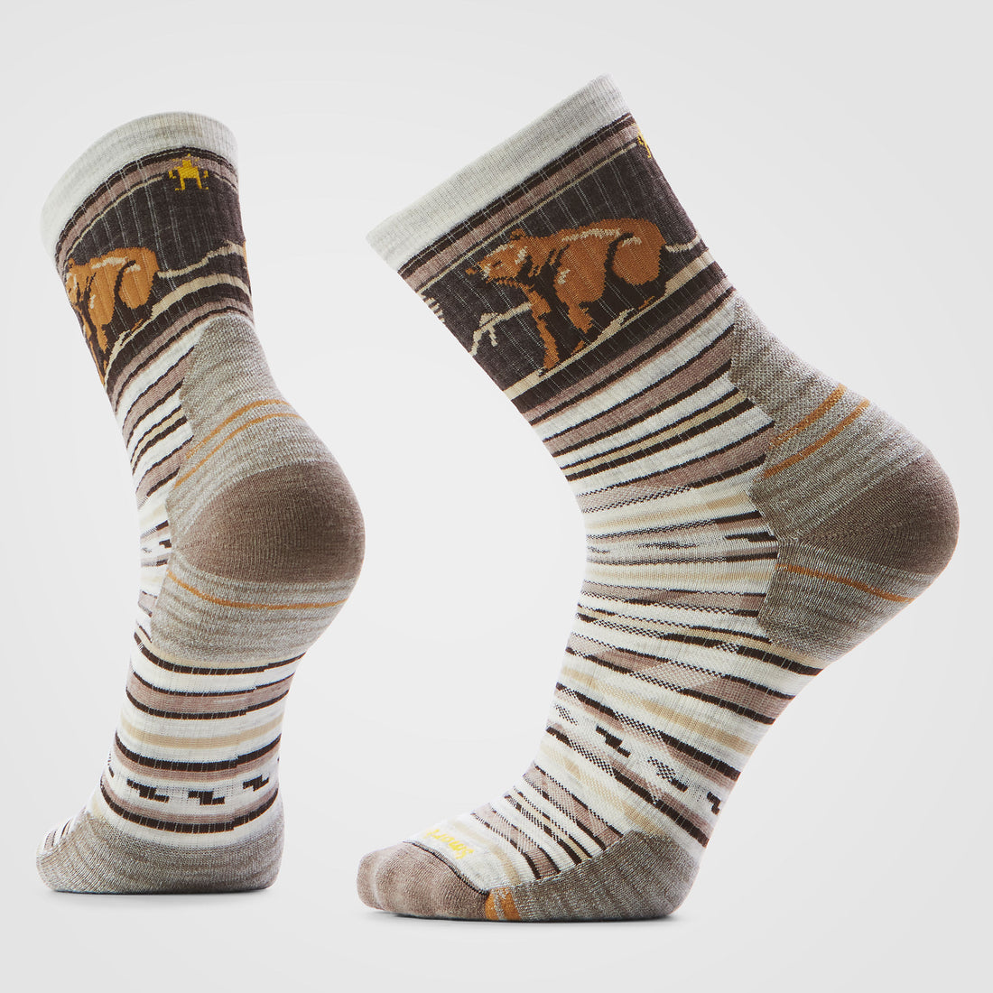 Smartwool - SW002880 - Hike Bear Stripe Mid Crew Socks