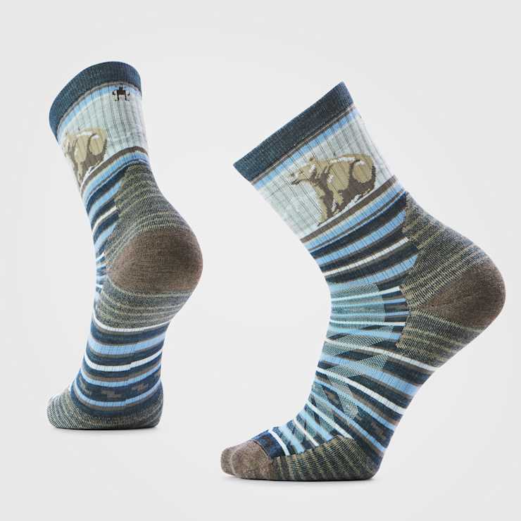 Smartwool - SW002880 - Hike Bear Stripe Mid Crew Socks