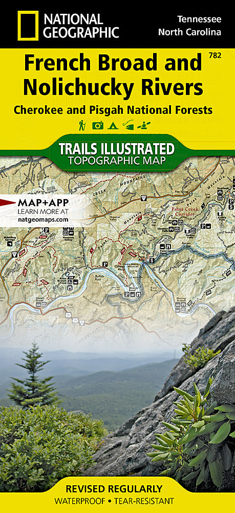 National Geographic Trails Illustrated 782 French Broad and Nolichucky Rivers