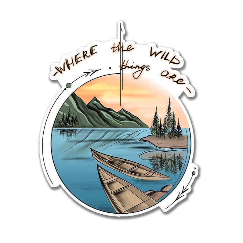 Wild Things Sticker