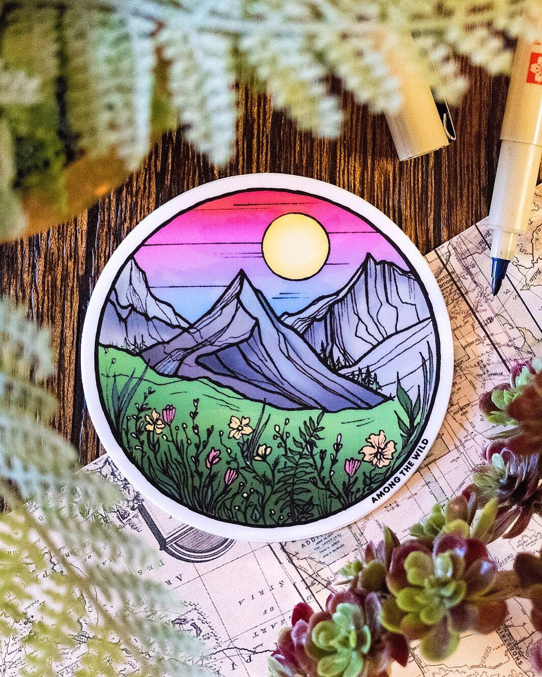 Wildflower Sticker